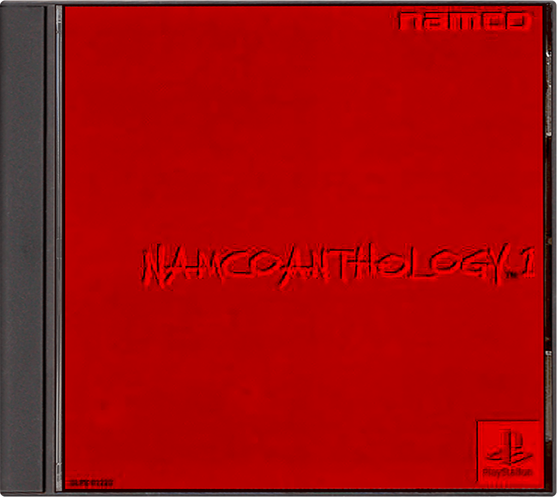 Namco Anthology 1 box art for Playstation